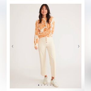 Marine layer Bridget wide-leg crop pants